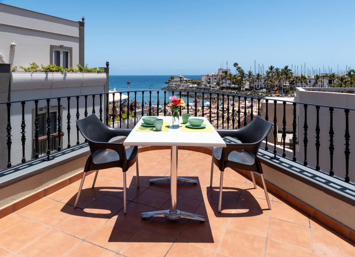 Edificio Playa Appartement Puerto De Mogan Buitenkant foto