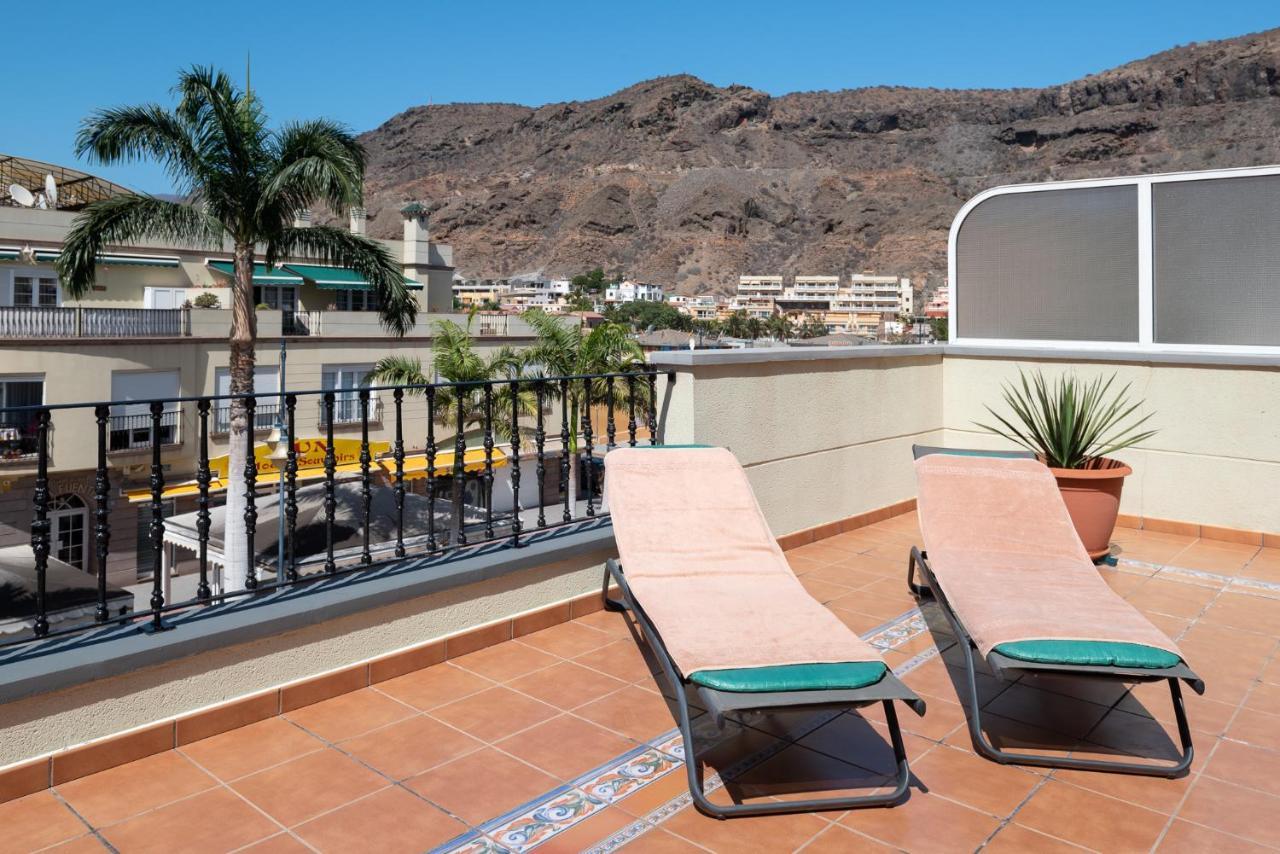 Edificio Playa Appartement Puerto De Mogan Buitenkant foto